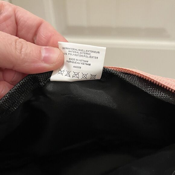 Nike Air Max Heritage Light Pink Logo Swoosh Spellout Fanny Belt Sling Bag NEW - Picture 10 of 11